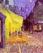 Vincent Van Gogh The Cafe Terrace on the Place du Forum, Arles, at Night china oil painting artist